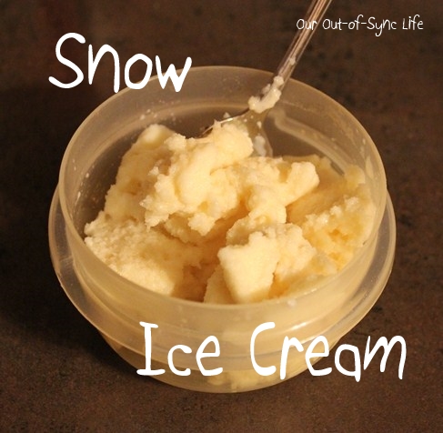 Snow Ice Cream